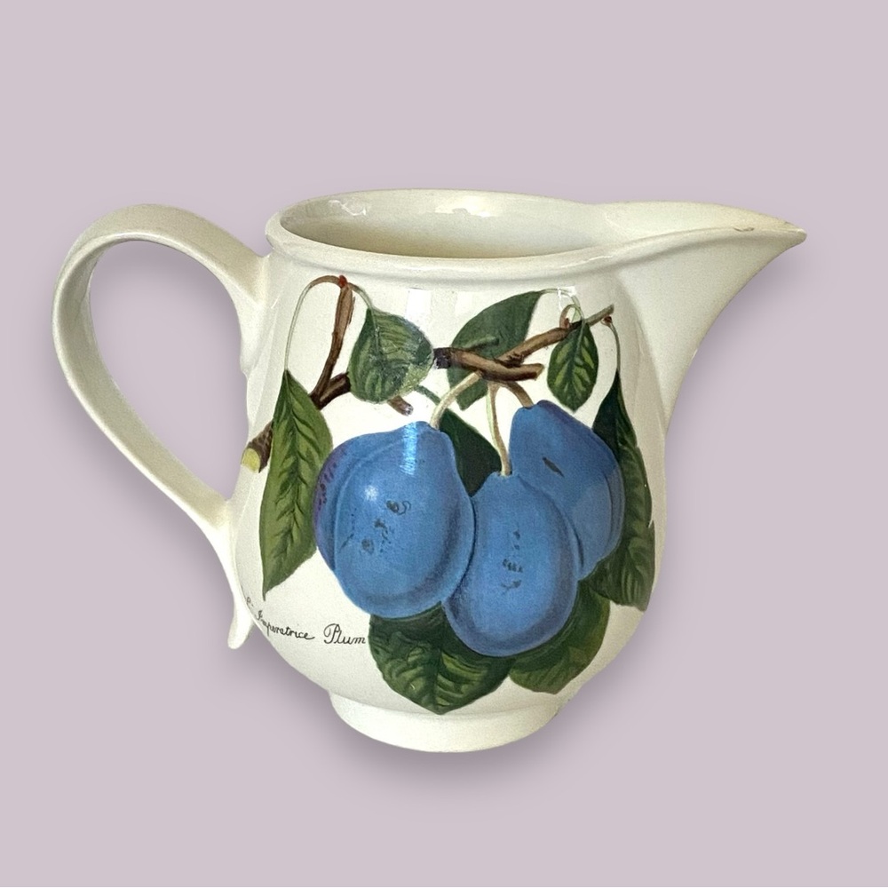 Portmeirion Vintage L’Imperatrice Plum Pomona Creamer - Picture 2 of 12